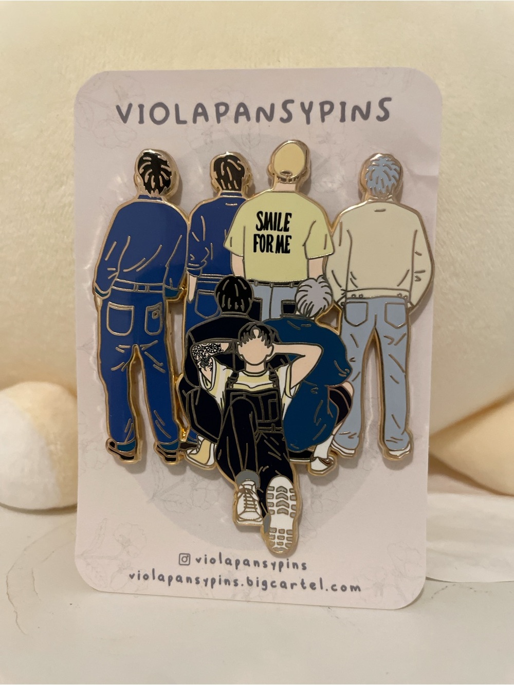 BTS OT7 Pin